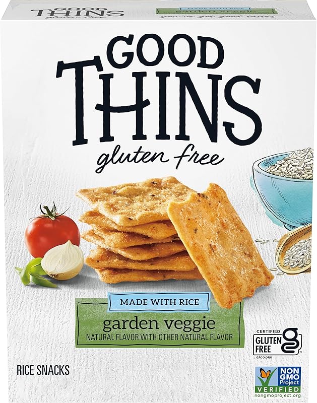 Good Thins Garden Veggie Crackers Snack Crackers